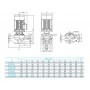 Насос циркуляционный с сухим ротором CNP TD100-22G 2SWHCJ 7,5кВт 3х380В чугун PN 12 110гр.
